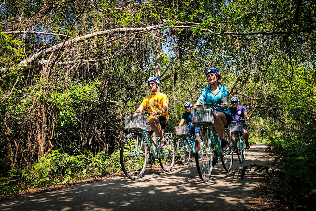 Cycle through authentic local life